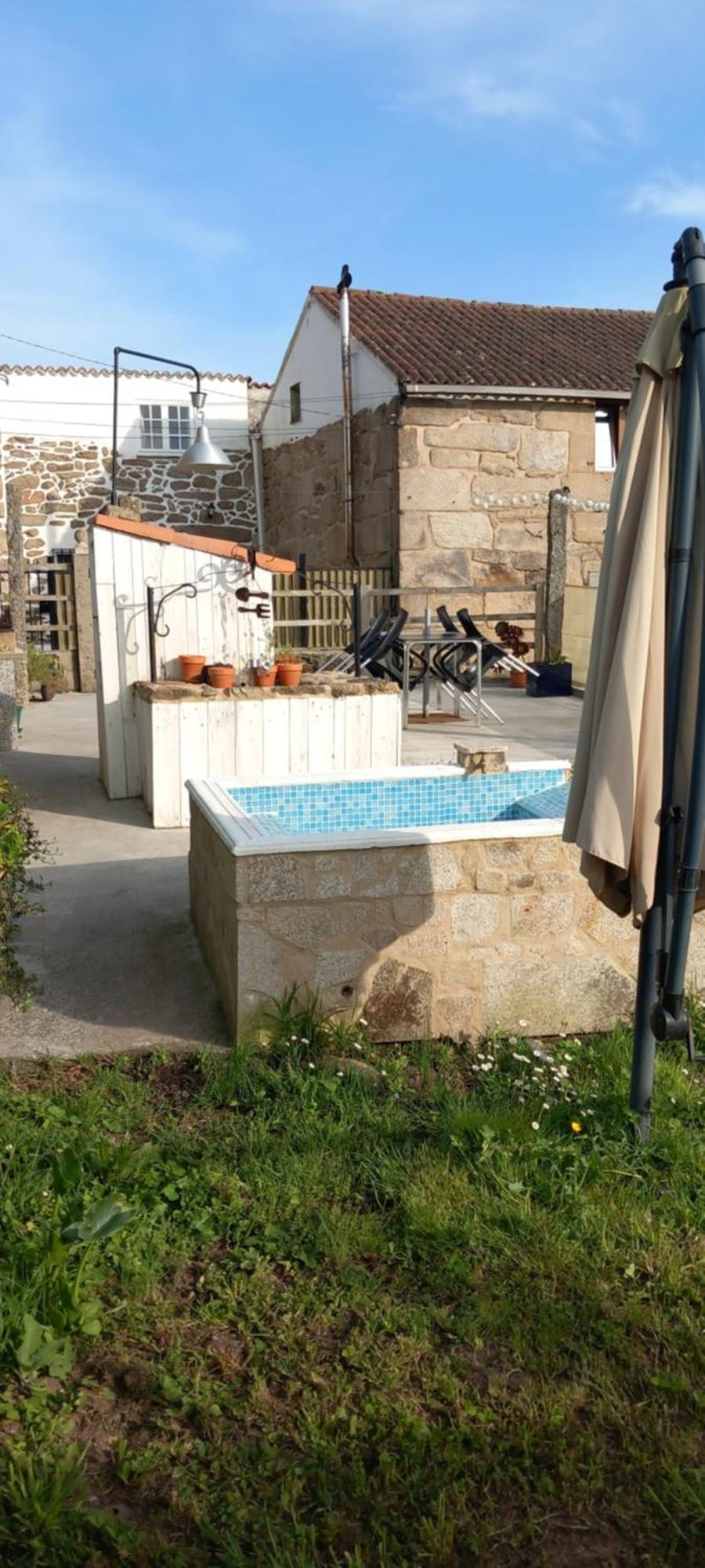 Villa Casa Da Eirina Amés Esterno foto